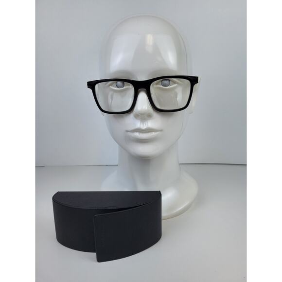 Prada SPR 19xF Eyeglasses Frame Black 54/19 For Men - Picture 1 of 7